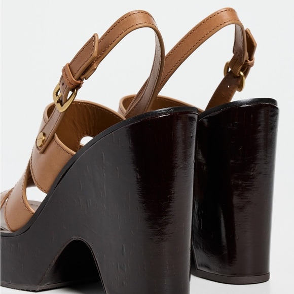 NWT Veronica Beard Platform Sandals - Picture 3 of 5